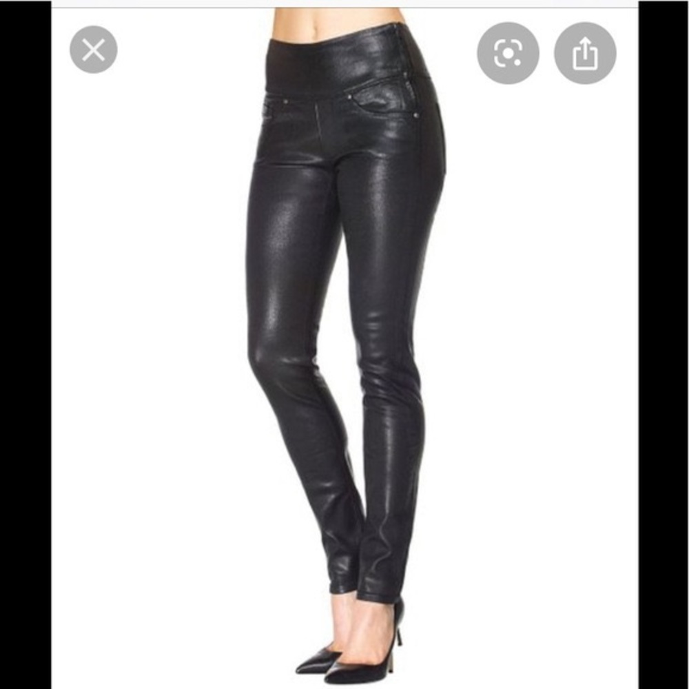 Spanx signature skinny jeans - black wax